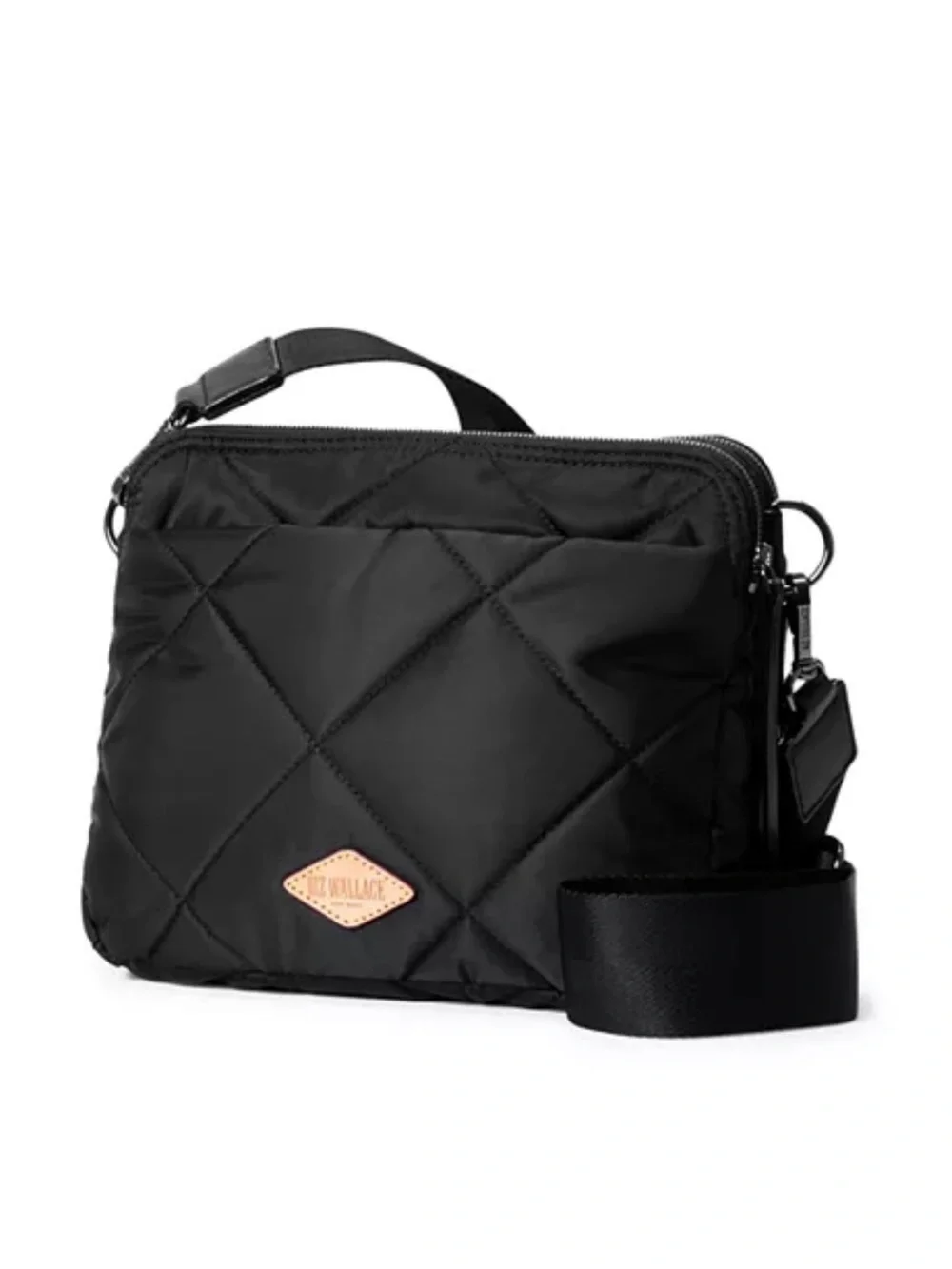 MZ Wallace Madison Crossbody II - Black Quilted Nylon (MINT Condition!)